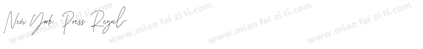 New York Press Regul字体转换